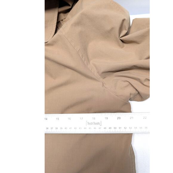 London Fog Women's S Petite Khaki Tan Hooded Trench Coat Removable Liner & Hood - Picture 6 of 12